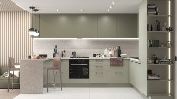 Тренды и новые цвета в дизайне современных кухонь в 2023 году в Томмоте - tommot.mebel54.com | фото