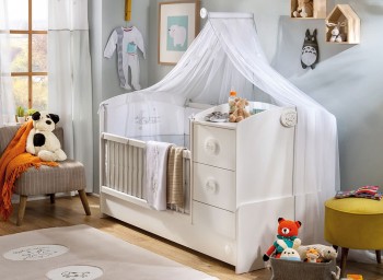 BABY COTTON Детская кровать-трансформер 2 20.24.1016.00 в Томмоте - tommot.mebel54.com | фото