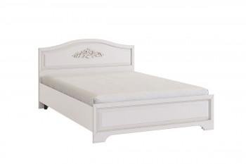 Белла Кровать 1.4 комфорт белый/джелато софт в Томмоте - tommot.mebel54.com | фото