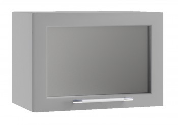 Гарда ПГС 500 шкаф верхний горизонтальный со стеклом Джинс в Томмоте - tommot.mebel54.com | фото