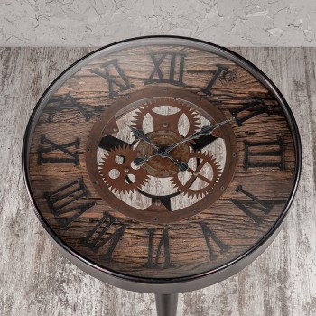 Журнальный столик-часы Слипер (ширина 610 мм) в Томмоте - tommot.mebel54.com | фото