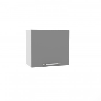 Корато ВПГ 500 шкаф верхний горизонтальный высокий (Кварц черный/корпус Серый) в Томмоте - tommot.mebel54.com | фото