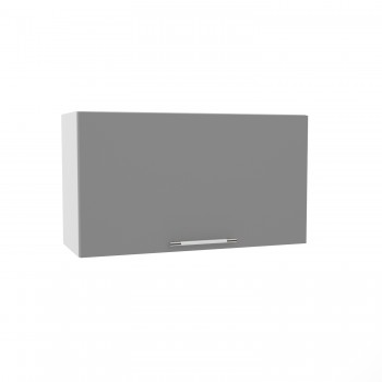 Корато ВПГ 800 шкаф верхний горизонтальный высокий (Кварц черный/корпус Серый) в Томмоте - tommot.mebel54.com | фото