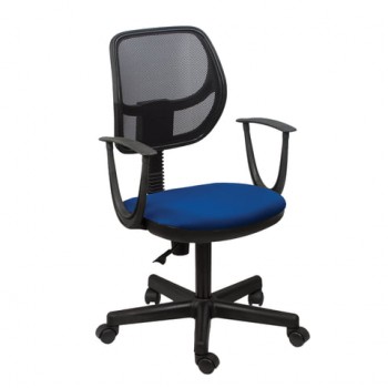 Кресло BRABIX Flip MG-305 (сине-черный) в Томмоте - tommot.mebel54.com | фото