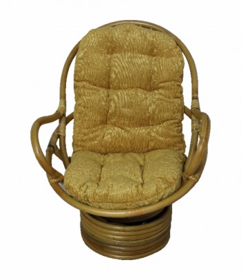 SWIVEL ROCKER кресло-качалка, ротанг №4 в Томмоте - tommot.mebel54.com | фото
