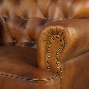 Кресло кожаное Чарльз в Томмоте - tommot.mebel54.com | фото
