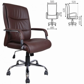 Кресло офисное BRABIX Space EX-508 (коричневый) в Томмоте - tommot.mebel54.com | фото