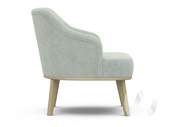 Кресло отдыха Комфорт-5 низкая спинка (бесцветный лак/FRESCA BRILLIANT) в Томмоте - tommot.mebel54.com | фото