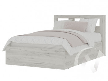 Кровать 1,2 МС Гранд (дуб крафт белый) в Томмоте - tommot.mebel54.com | фото