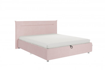 Кровать 1,6 Альба (Нежно-розовый велюр/под-мех) в Томмоте - tommot.mebel54.com | фото