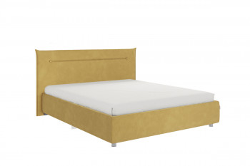 Кровать 1,6 Альба с основанием (Медовый велюр) в Томмоте - tommot.mebel54.com | фото