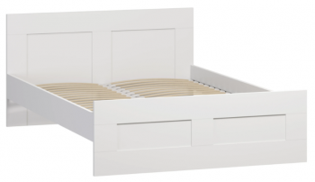 Кровать двухспальная Сириус 1200мм белый в Томмоте - tommot.mebel54.com | фото