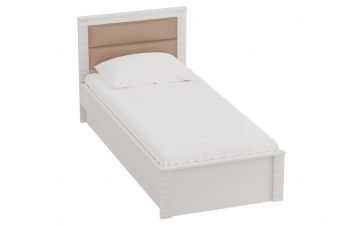 Кровать Элана 900 с основанием Бодега белая в Томмоте - tommot.mebel54.com | фото