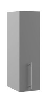 Квадро П 200 шкаф верхний (Черника/корпус Серый) в Томмоте - tommot.mebel54.com | фото