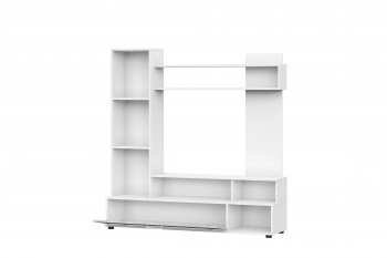 Мебель для гостиной "МГС 9" Белый / Цемент светлый в Томмоте - tommot.mebel54.com | фото