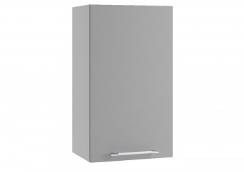 Монца ВП 400 шкаф верхний высокий (Белый софт/корпус Серый) в Томмоте - tommot.mebel54.com | фото