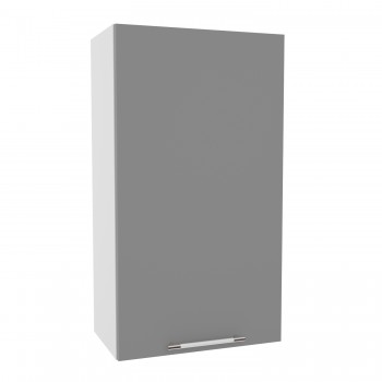 Монца ВП 601 шкаф верхний высокий (Белый софт/корпус Серый) в Томмоте - tommot.mebel54.com | фото