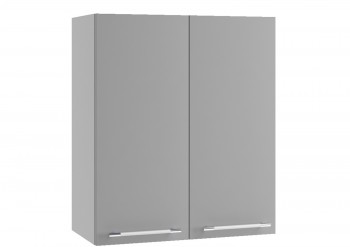 Монца ВП 700 шкаф верхний высокий (Белый софт/корпус Серый) в Томмоте - tommot.mebel54.com | фото