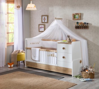 NATURA BABY Детская кровать-трансформер 2 20.31.1016.00 в Томмоте - tommot.mebel54.com | фото