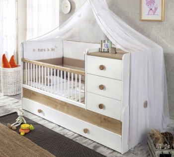 NATURA BABY Детская кровать-трансформер 20.31.1015.00 в Томмоте - tommot.mebel54.com | фото