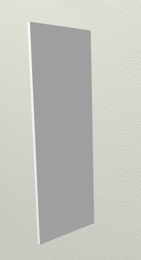 Панель торцевая ВП Ройс (для шкафа верхнего высокого) Персик софт в Томмоте - tommot.mebel54.com | фото