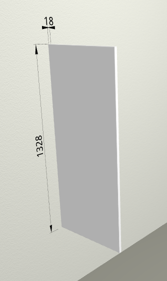 Панель ТП14 (для пеналов) Grey в Томмоте - tommot.mebel54.com | фото