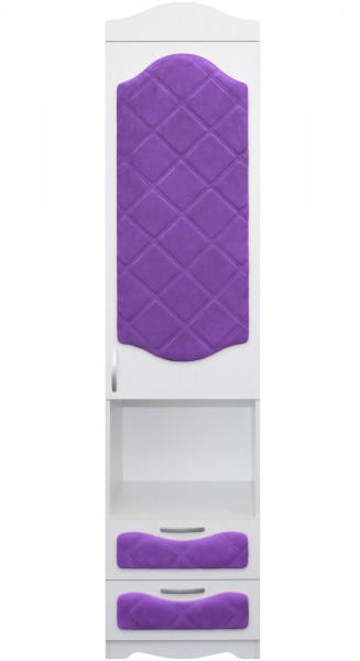 Пенал с ящиками серии Иллюзия 32 Фиолетовый в Томмоте - tommot.mebel54.com | фото