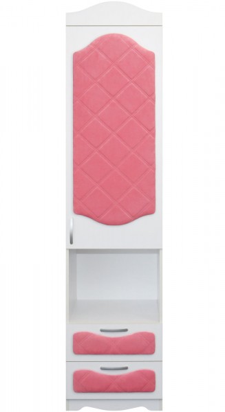 Пенал с ящиками серии Иллюзия 89 Розовый в Томмоте - tommot.mebel54.com | фото