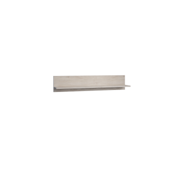 Полка навесная Саманта Дуб харбор белый в Томмоте - tommot.mebel54.com | фото