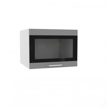 Ройс ГВПГСФ 600 Шкаф верхний горизонтальный (Персик софт/корпус Серый) в Томмоте - tommot.mebel54.com | фото