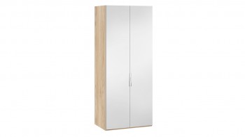 Шкаф для одежды с 2 зеркальными дверями «Эмбер» Яблоня Беллуно в Томмоте - tommot.mebel54.com | фото