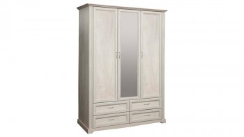 Шкаф для одежды "Сохо" (бетон пайн белый/4 ящика/1532) в Томмоте - tommot.mebel54.com | фото