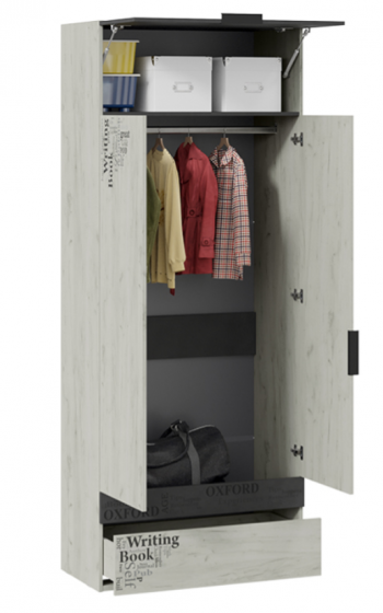 Шкаф комбинированный для одежды «Оксфорд-2» в Томмоте - tommot.mebel54.com | фото