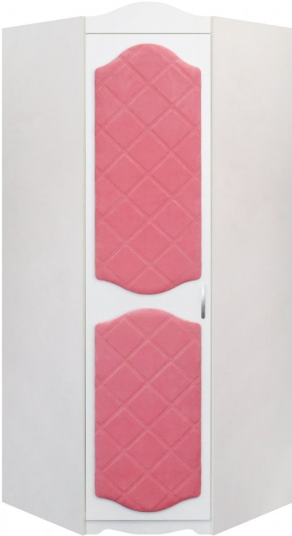 Шкаф угловой Иллюзия 89 Розовый в Томмоте - tommot.mebel54.com | фото