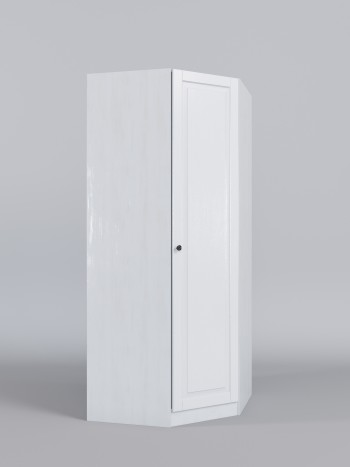 Шкаф угловой (угловая секция) Классика (Белый/корпус Выбеленное дерево) в Томмоте - tommot.mebel54.com | фото