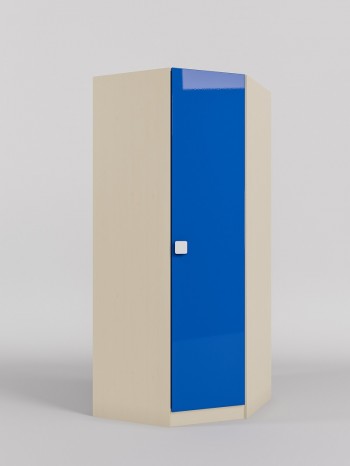 Шкаф угловой (угловая секция) Скай люкс (Синий/корпус Клен) в Томмоте - tommot.mebel54.com | фото