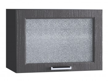 Шкаф верхний горизонтальный со стеклом 609, ШВГС 609 (Клен серый/корпус венге) в Томмоте - tommot.mebel54.com | фото