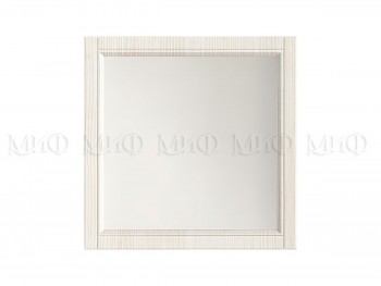 Зеркало Гармония (Белый/Белый глянец) в Томмоте - tommot.mebel54.com | фото
